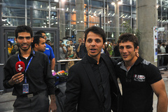 بازگشت تیم ملی کشتی فرنگي‌ به كشور